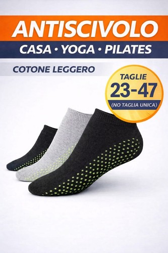 Calze antiscivolo cotone - antiscivolo,