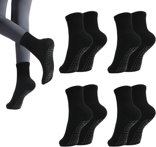 Paia calze antiscivolo donna - 4,