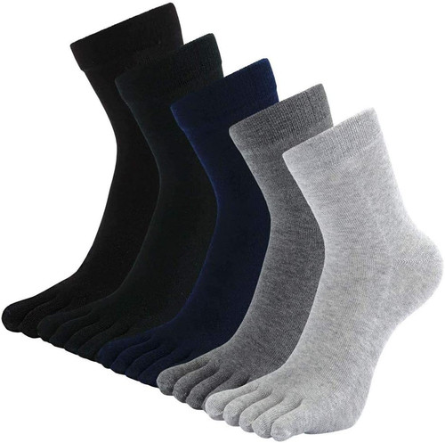Calzini cotone con dita - con,