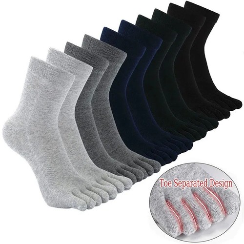 Calzini cotone con dita - in,